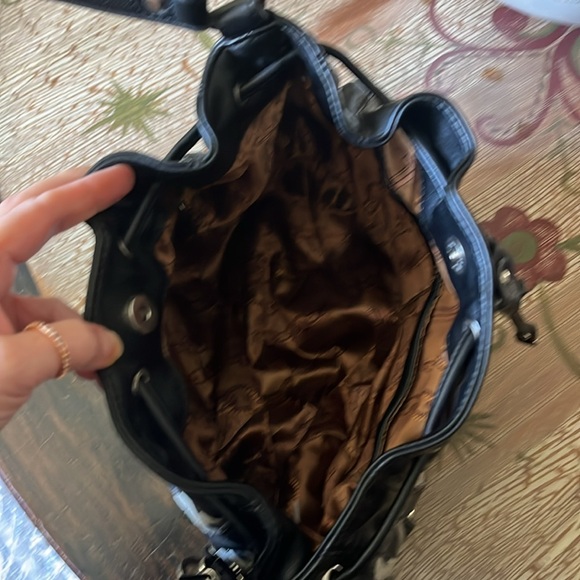 TIGNANELLO Gorgeous leather and suede Animal Print purse!! - Picture 9 of 13